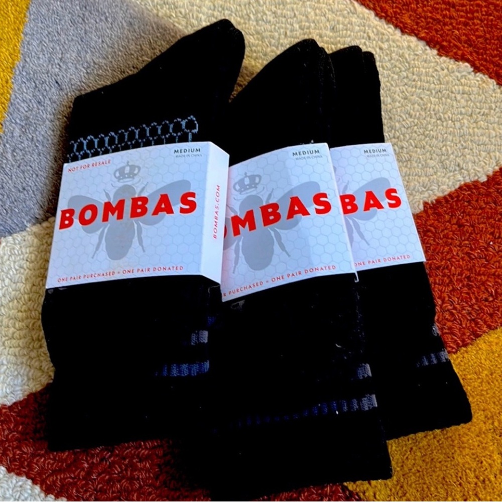 *RESERVED* Bombas Lot of 5 pairs - Medium *Reserved for @rchazulle*